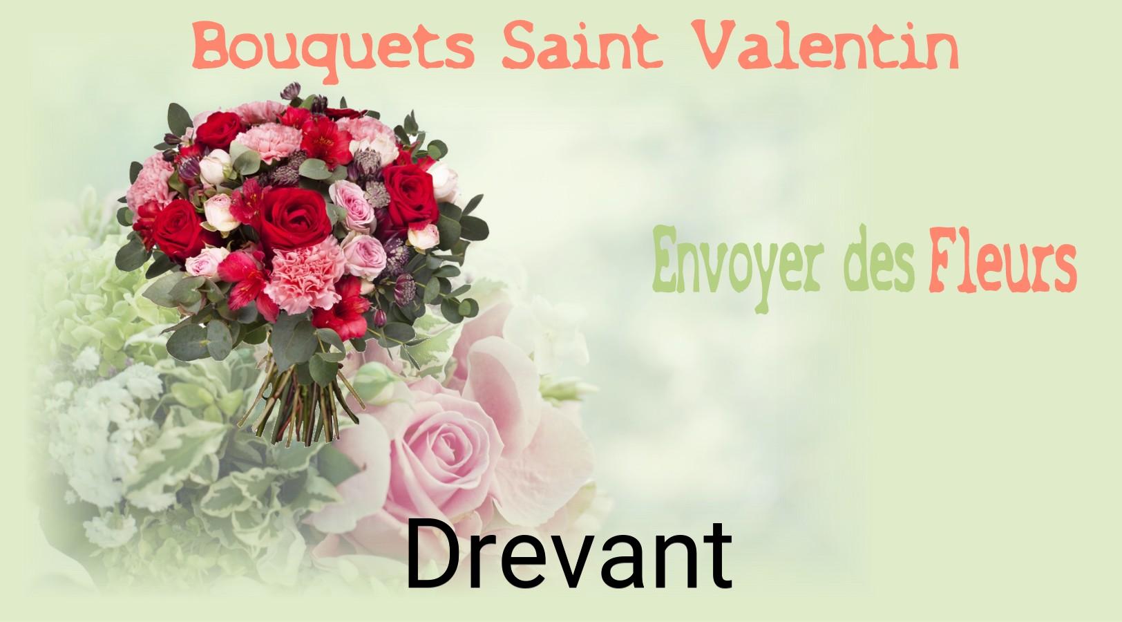 Roses de Saint-Valentin livrées à Drevant